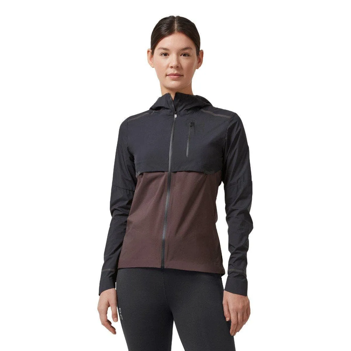 On Running Weather Jacket (Women's) - Black/Pebble