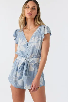 O'Neill Darian Romper-Chambray