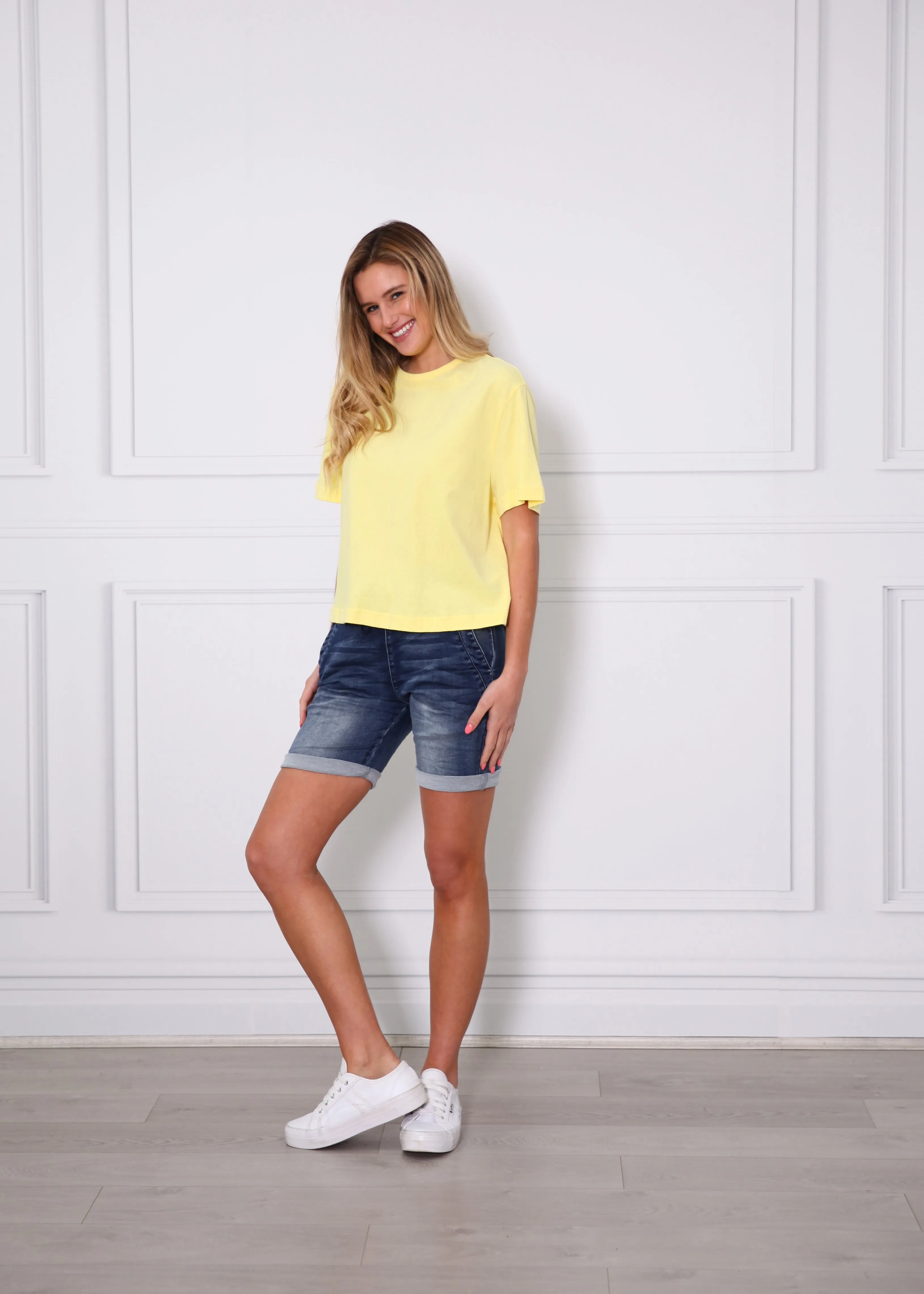 Oversized Tee - Lemon