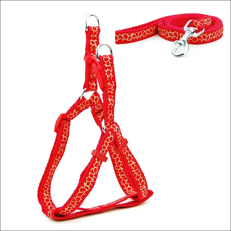 Pet Chest Strap and Leash Set