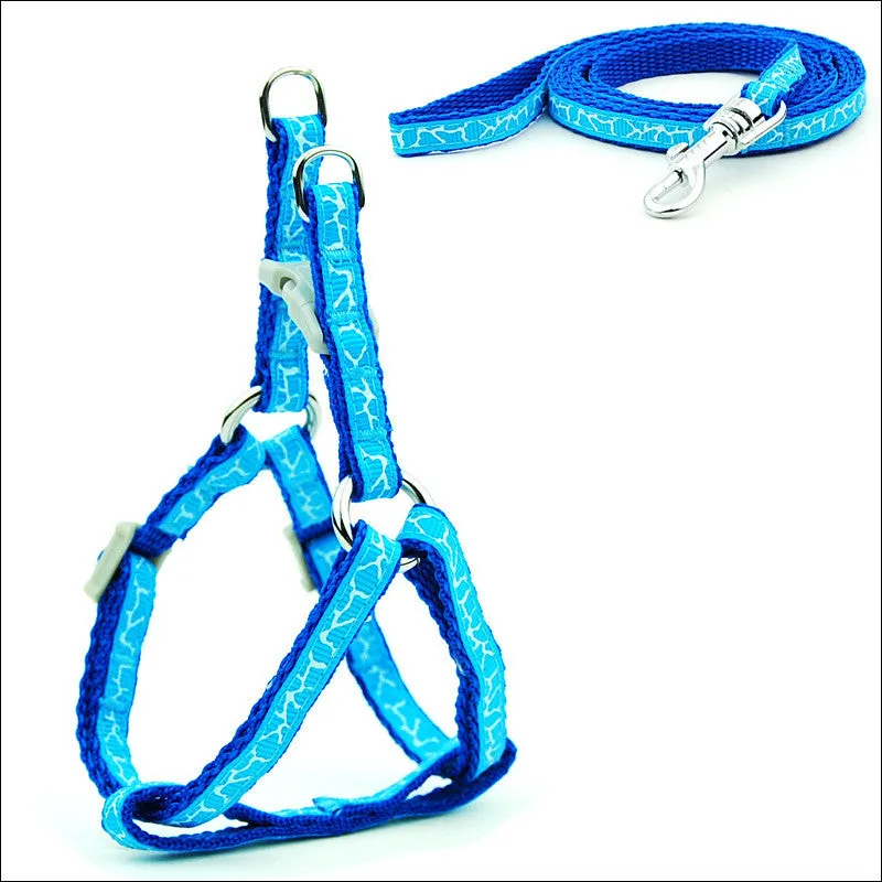 Pet Chest Strap and Leash Set