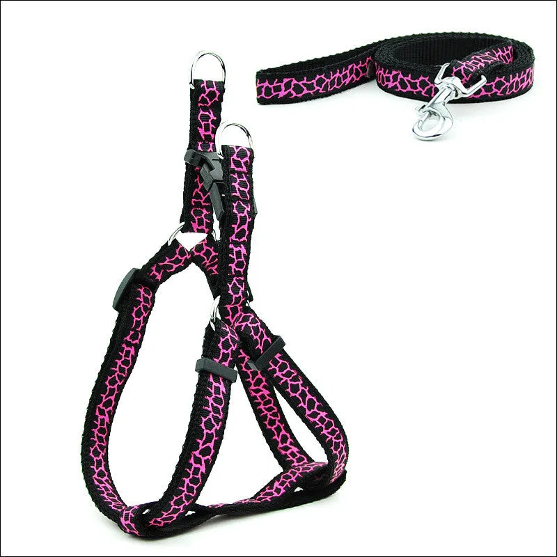 Pet Chest Strap and Leash Set