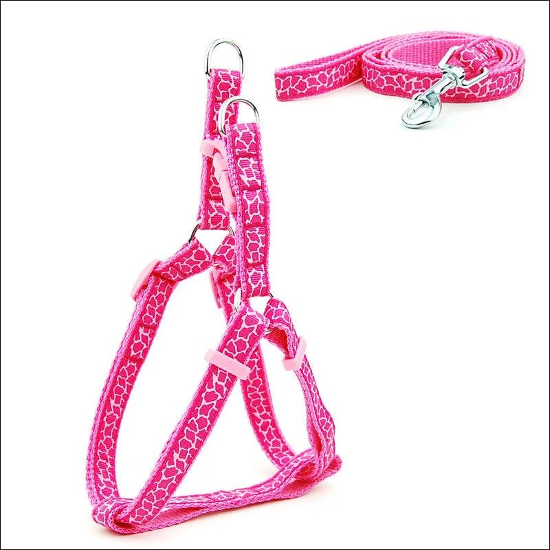 Pet Chest Strap and Leash Set