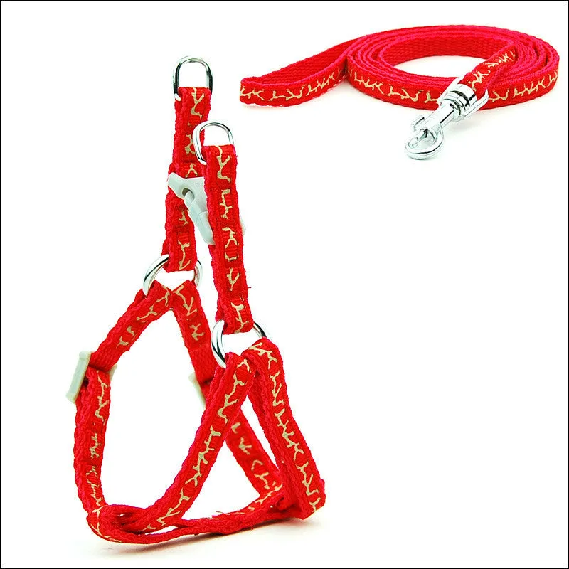 Pet Chest Strap and Leash Set