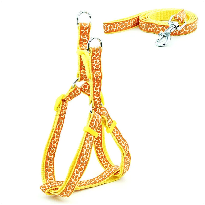 Pet Chest Strap and Leash Set