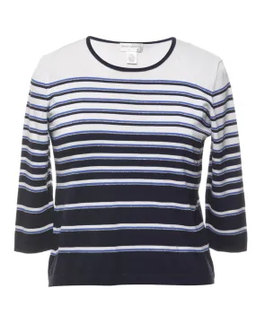 Petites Striped Jumper - M