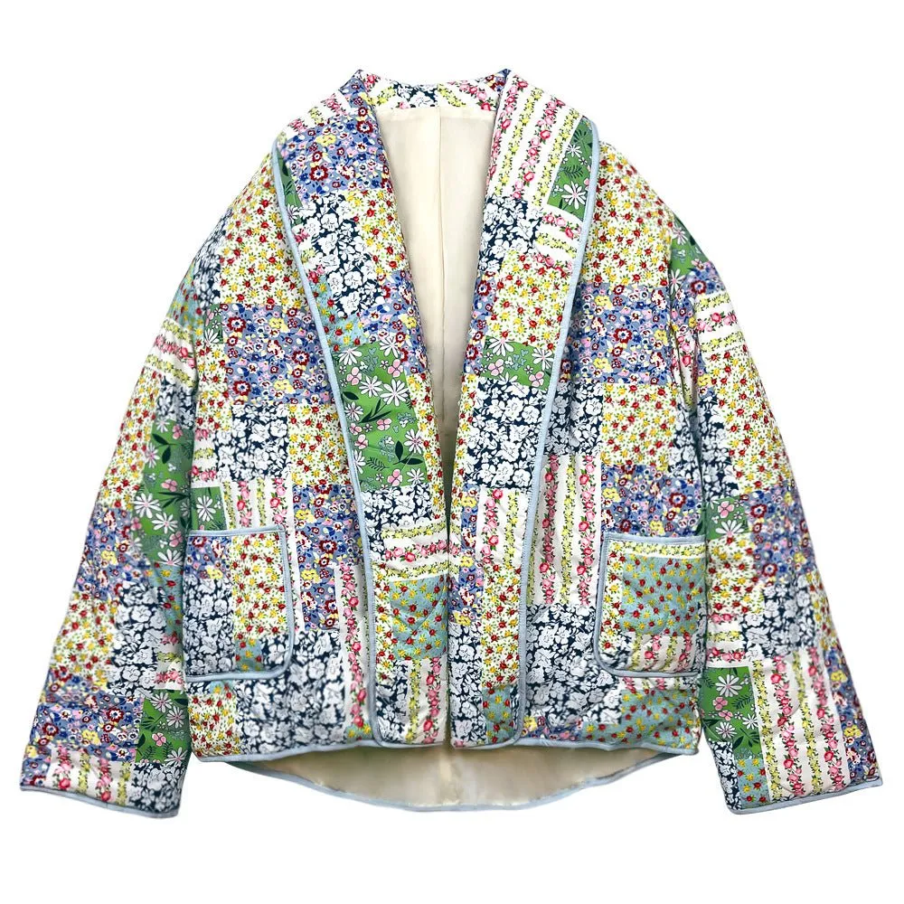 Pre Order:  Classic Print Long Sleeves Jacket