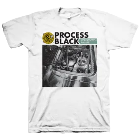 Process Black "Countdown Failure" White T-Shirt