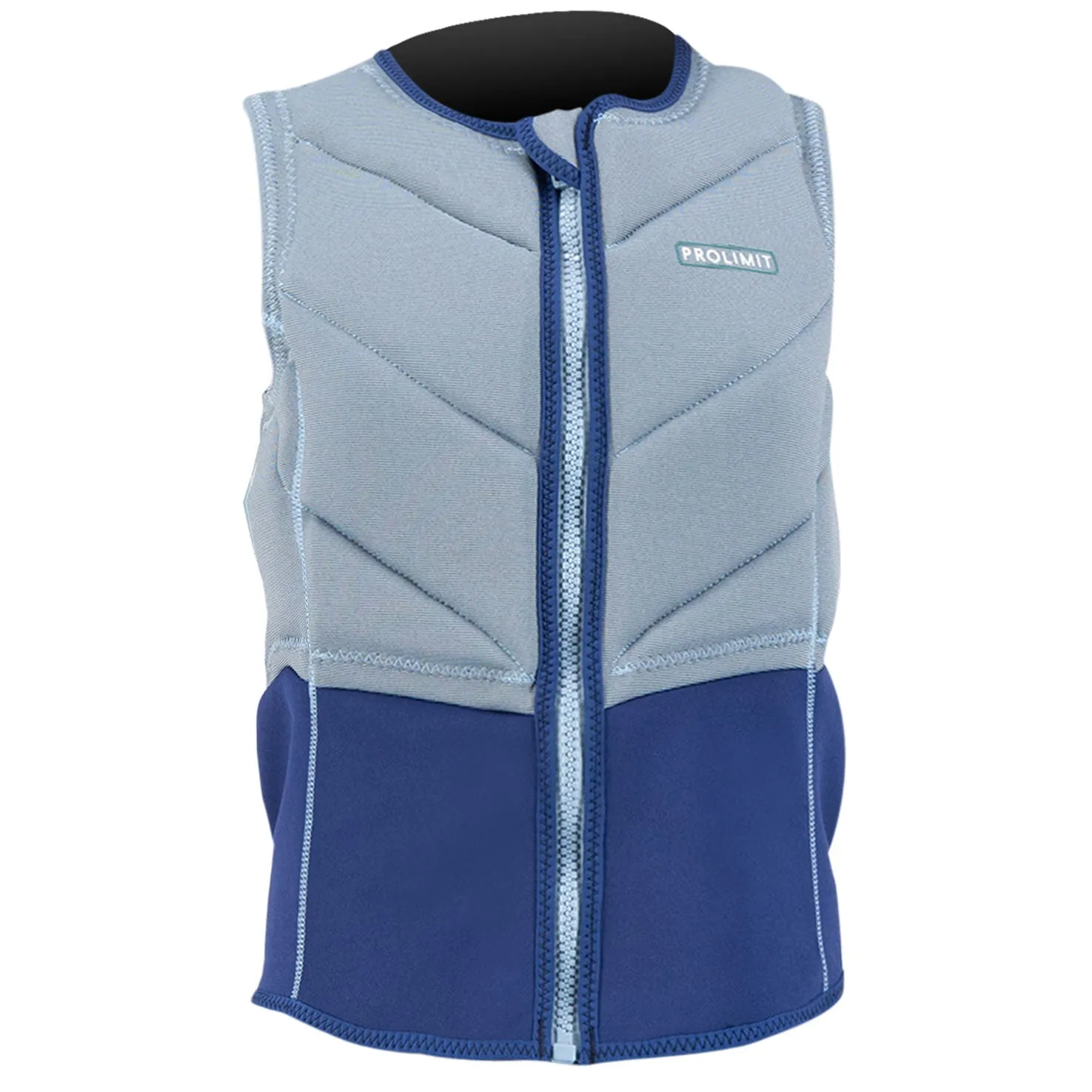 PureGirl Slider Vest Half PaddedFrontzip