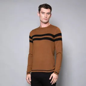 Randolph Crew Neck Jumper With Stripe