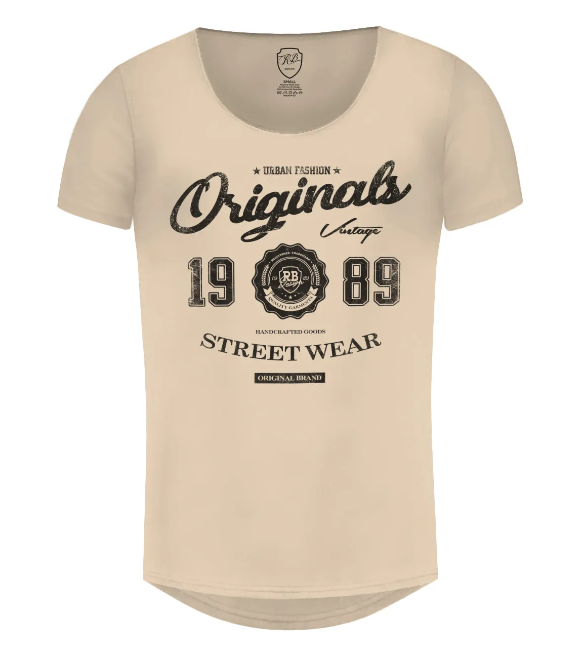 RB Design Originals Street Style Men's T-shirt Premium Quality / Color Option / MD893