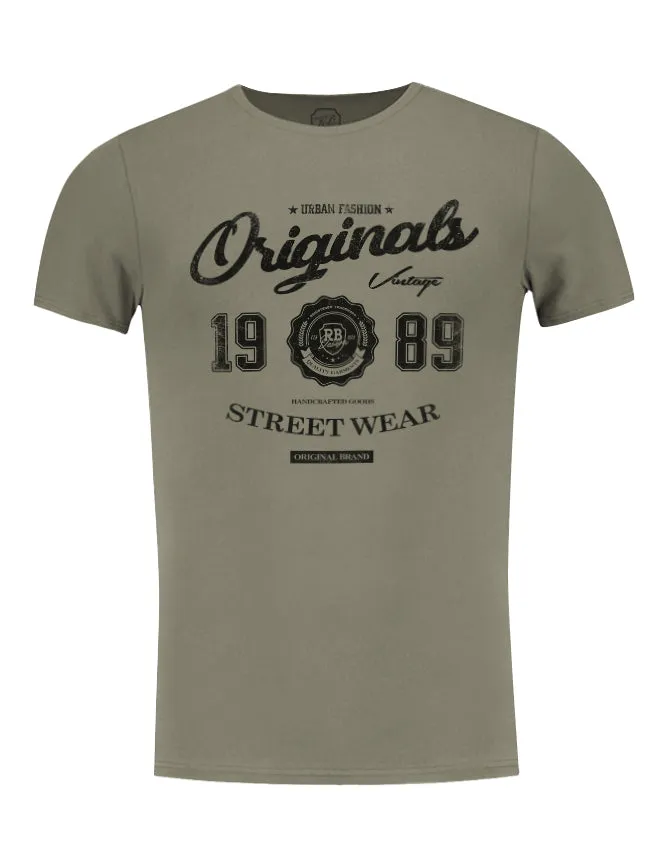 RB Design Originals Street Style Men's T-shirt Premium Quality / Color Option / MD893