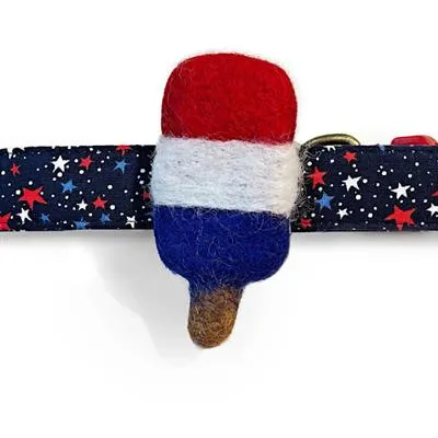 Rocketpop Felt Collar Accessory