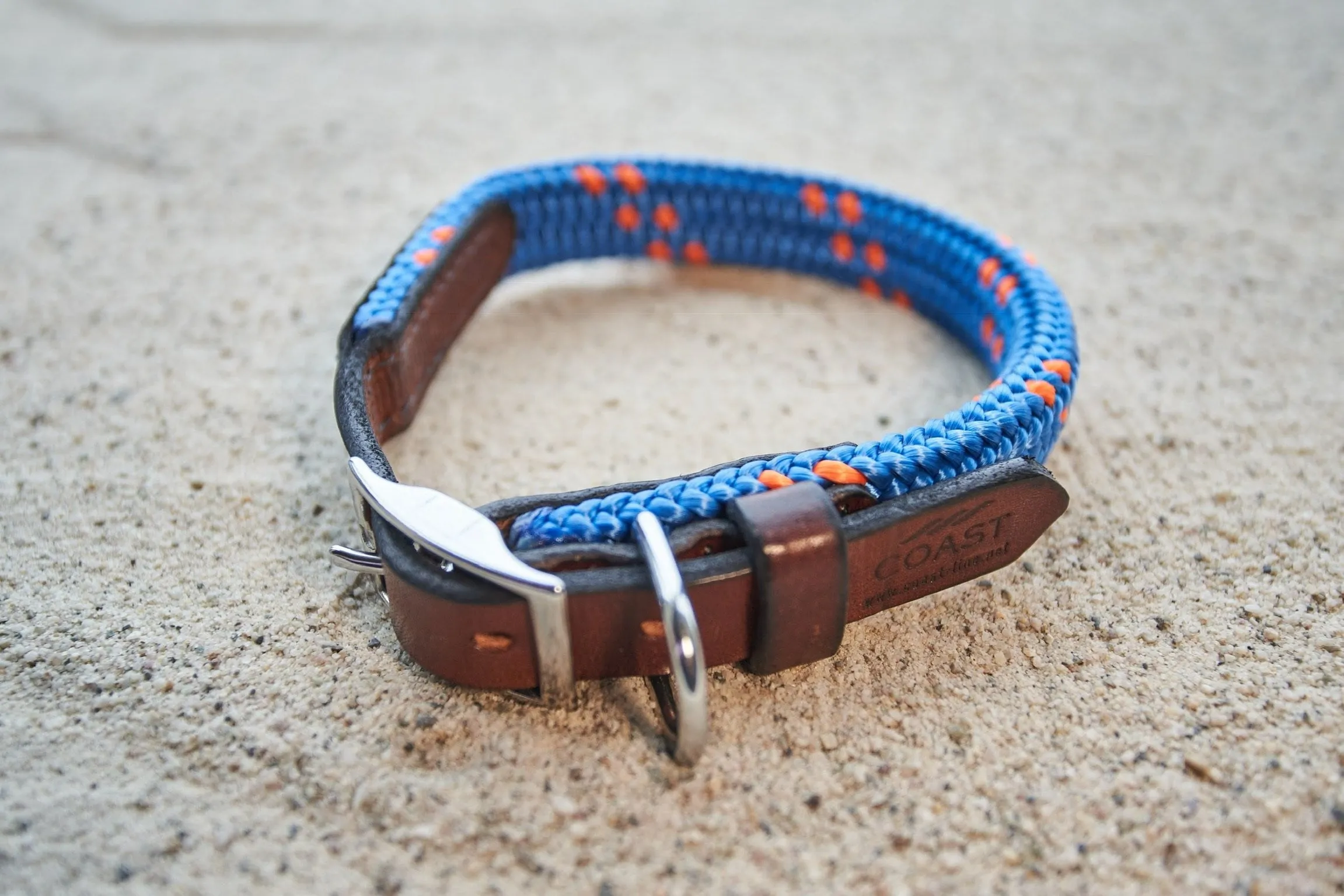 Rope & Leather Collar