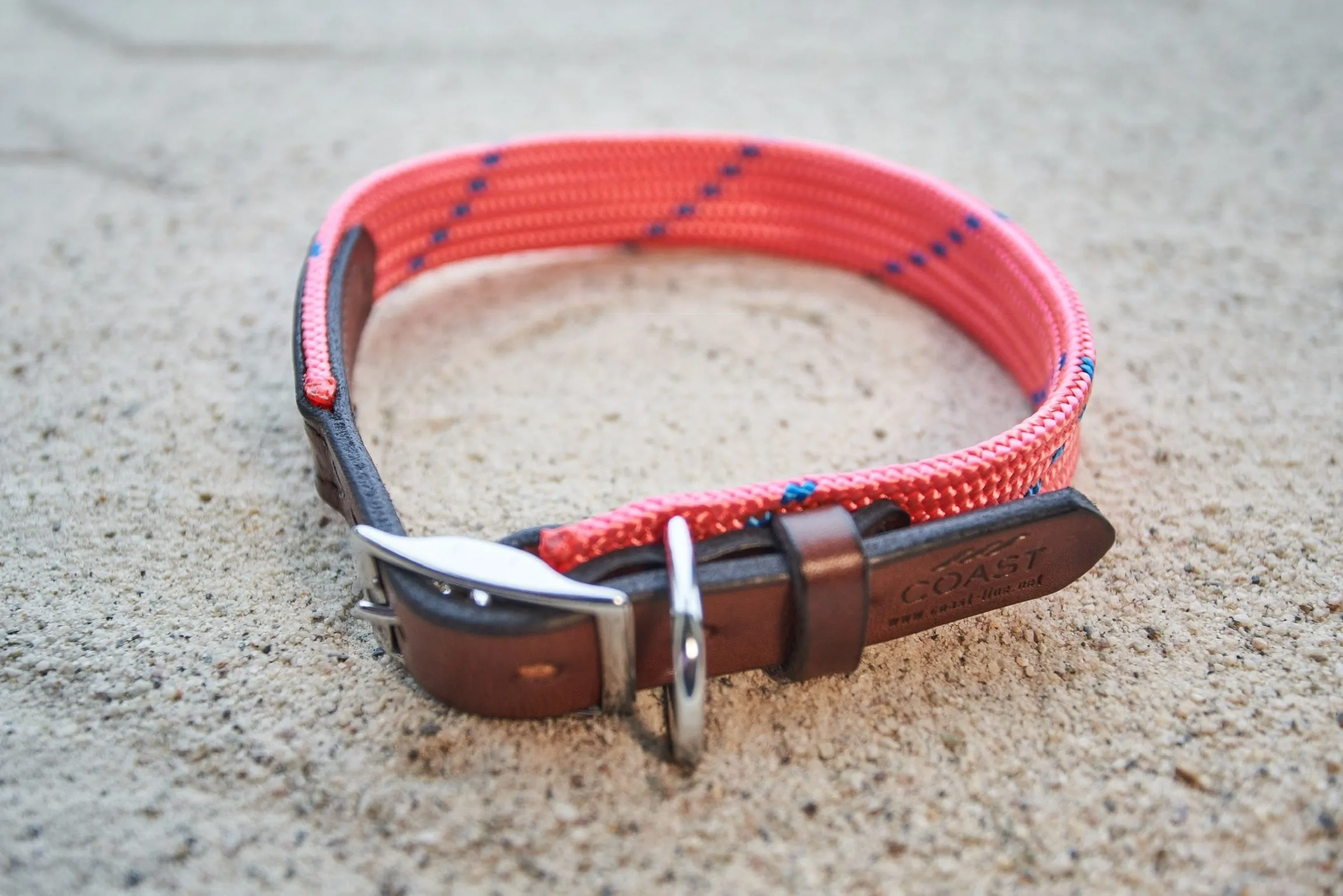 Rope & Leather Collar