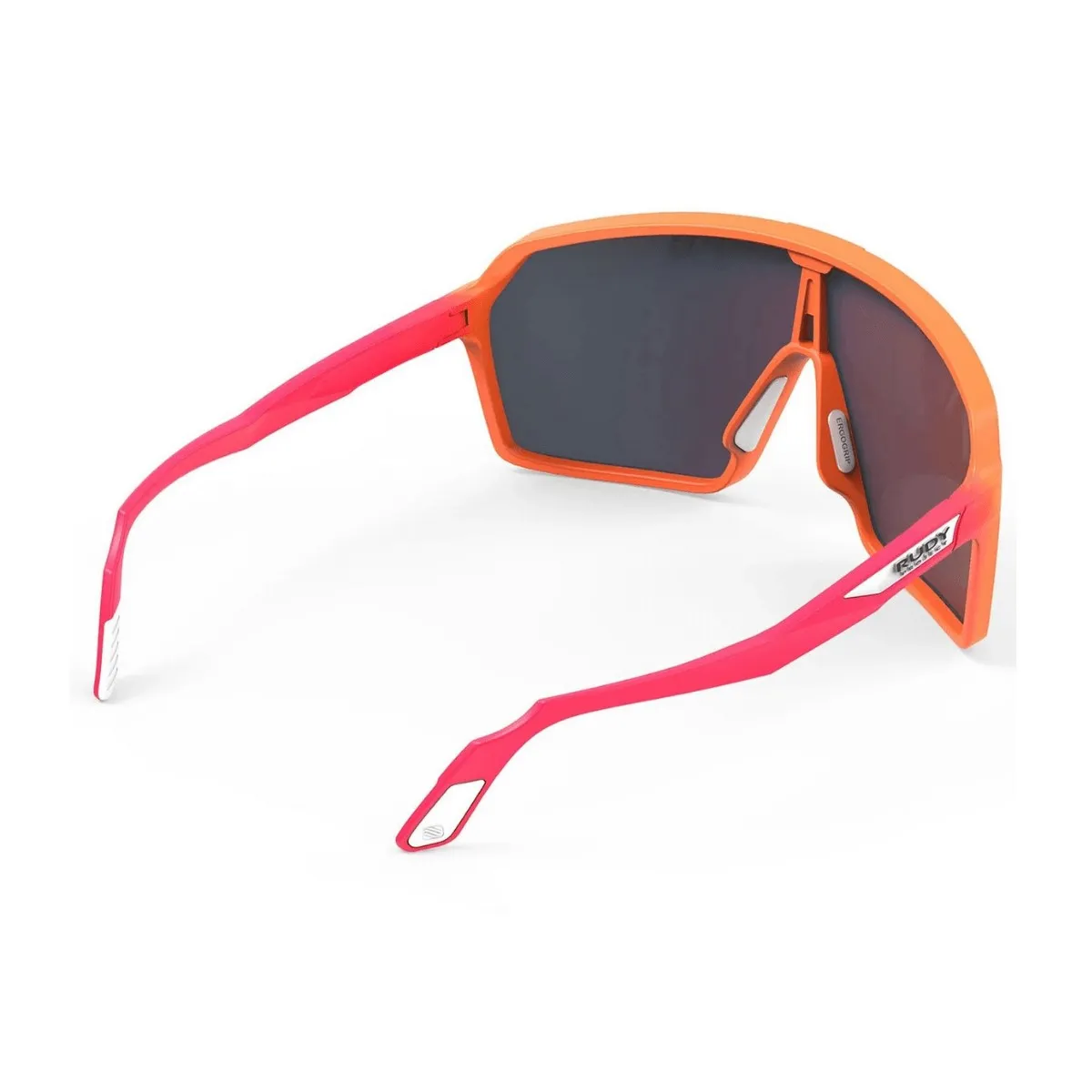 Rudy Project Spinshield Red Glasses with Orange Lens