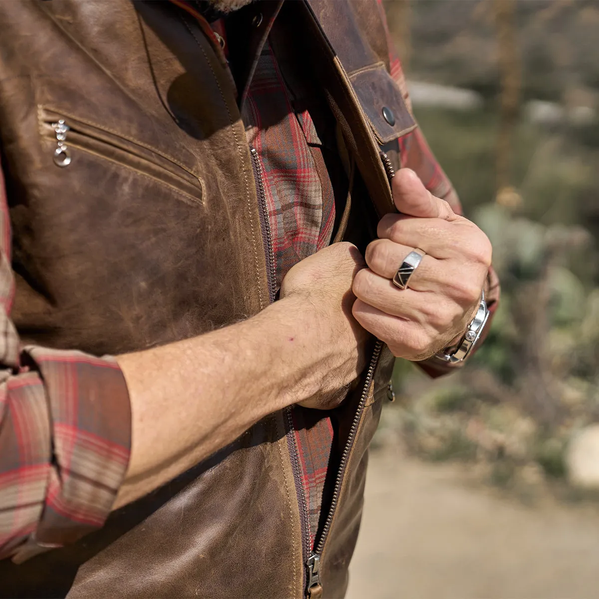 Safari Travel Vest Antique Brown | LE 20 Made