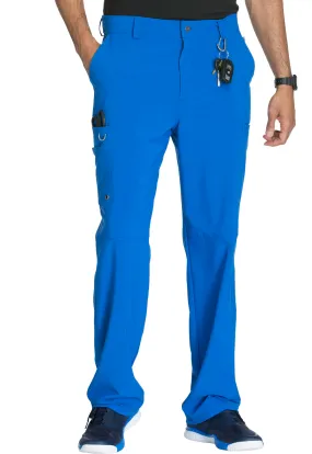 Scrub Pants - Cherokee Infinity Men's Fly Front Pant - Royal, CK200A