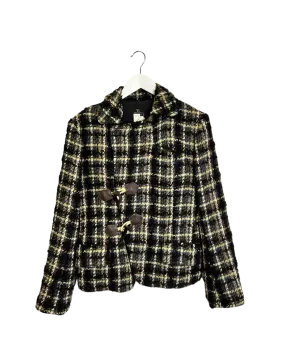 Size S - Y's Yohji Yamamoto Multicoloured Check Jacket