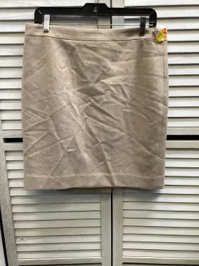 Skirt Midi By J. Crew In Tan, Size: 12petite