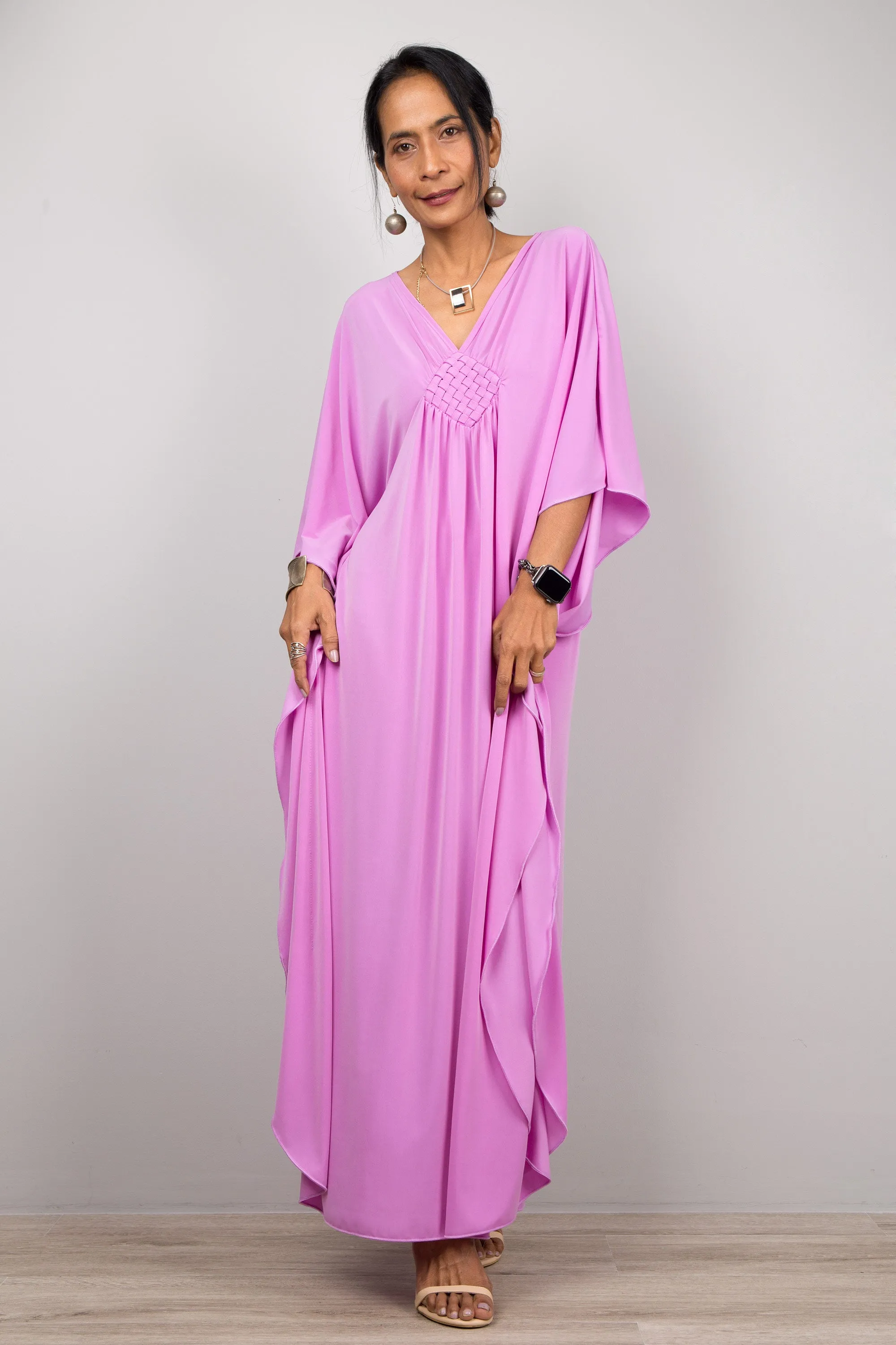 Small pink purple kaftan