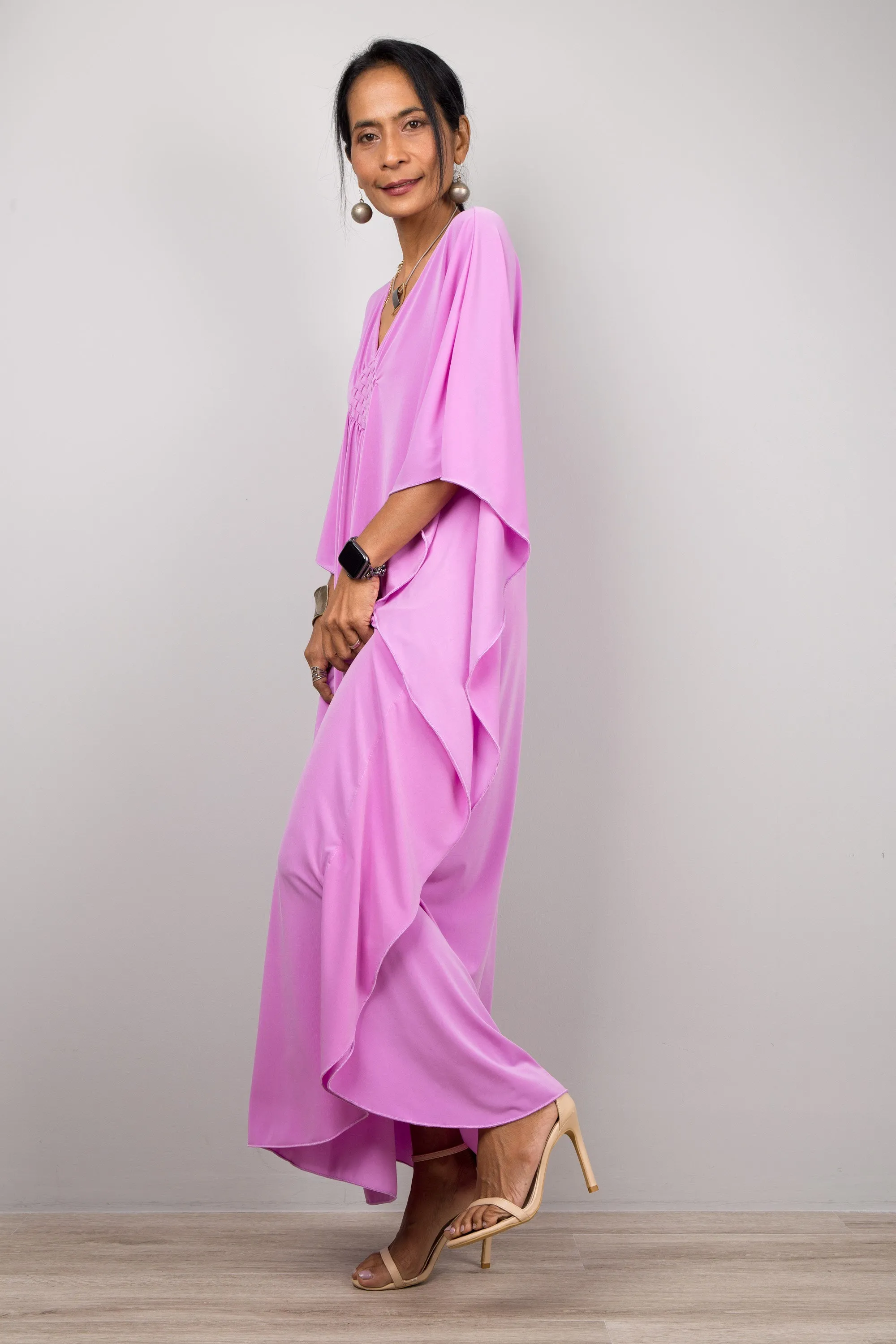 Small pink purple kaftan