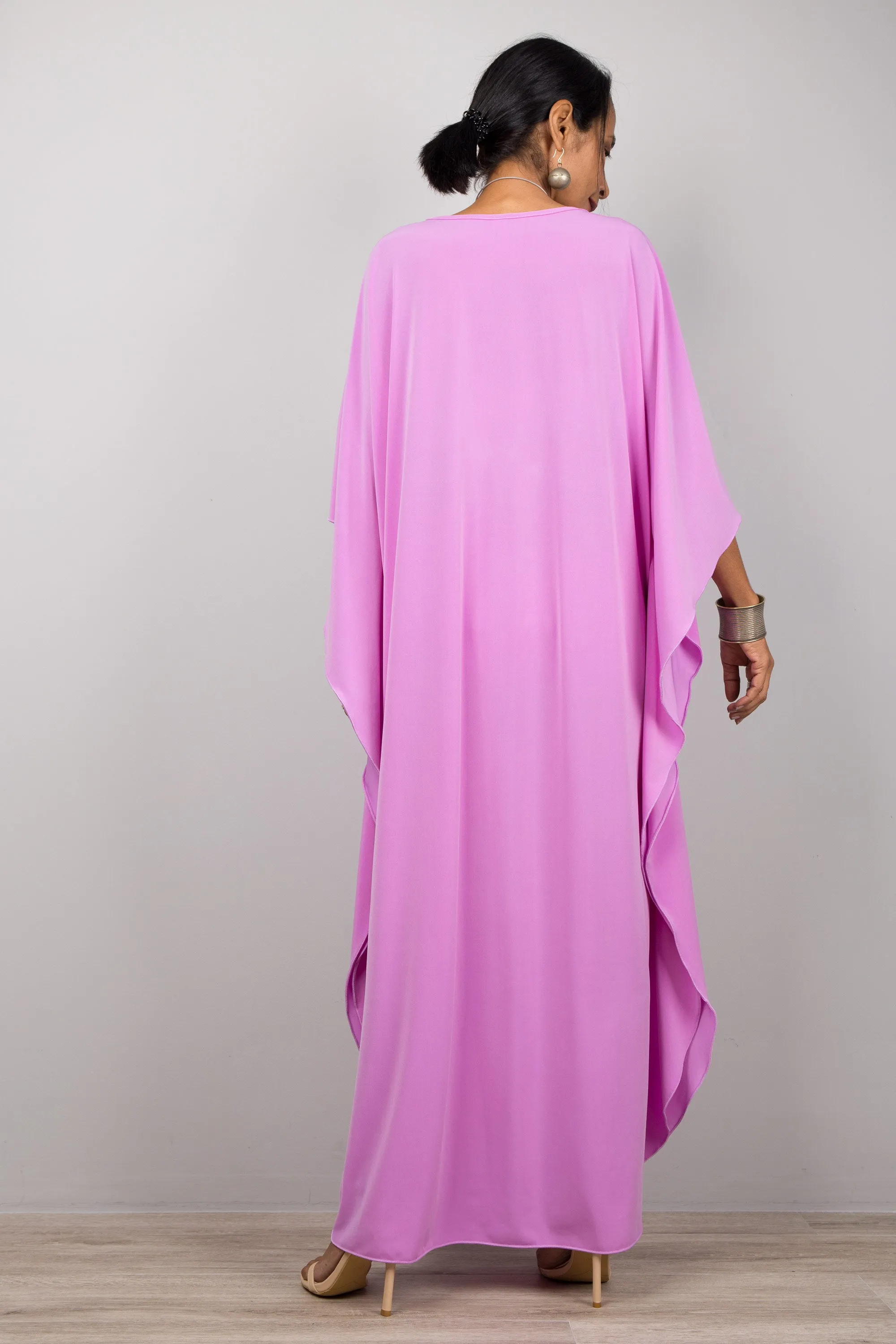 Small pink purple kaftan