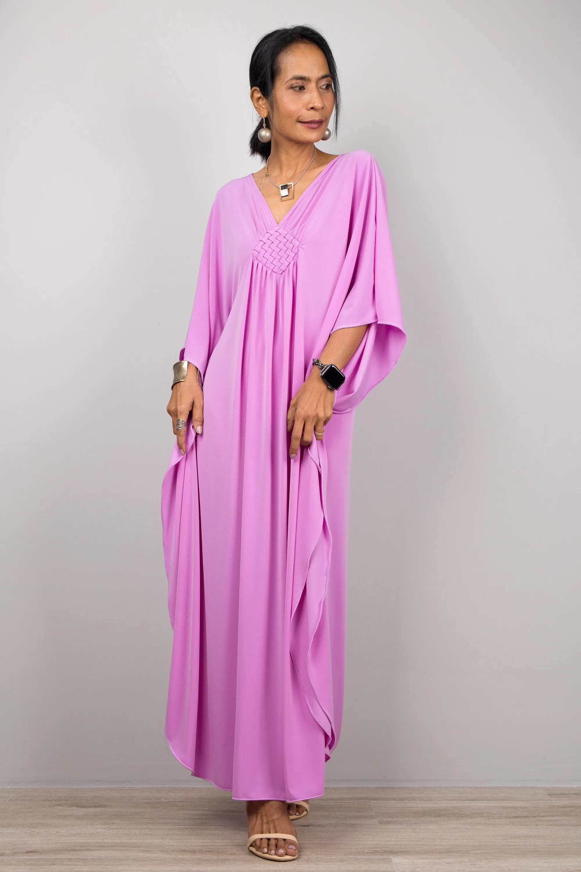 Small pink purple kaftan