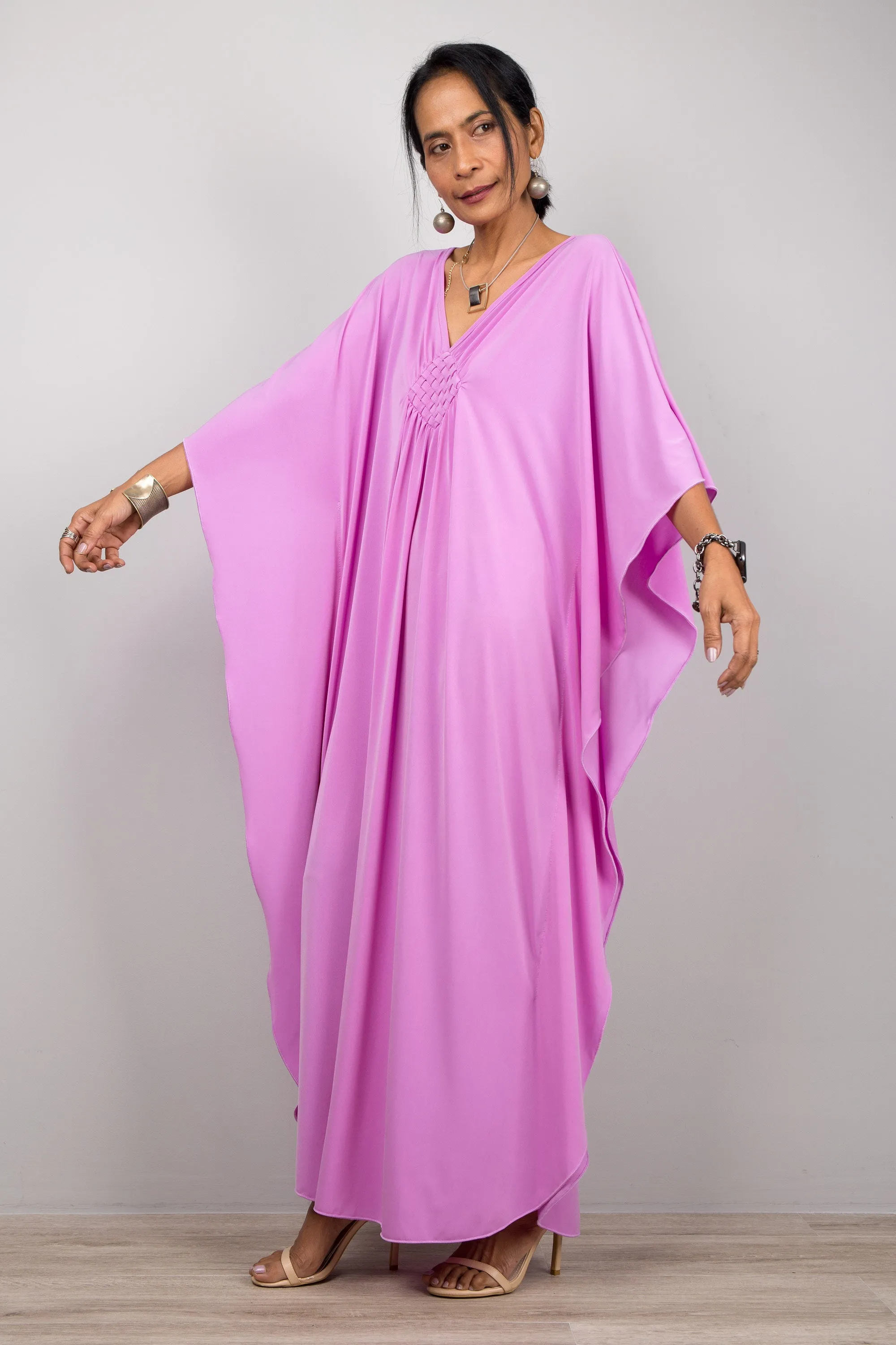 Small pink purple kaftan