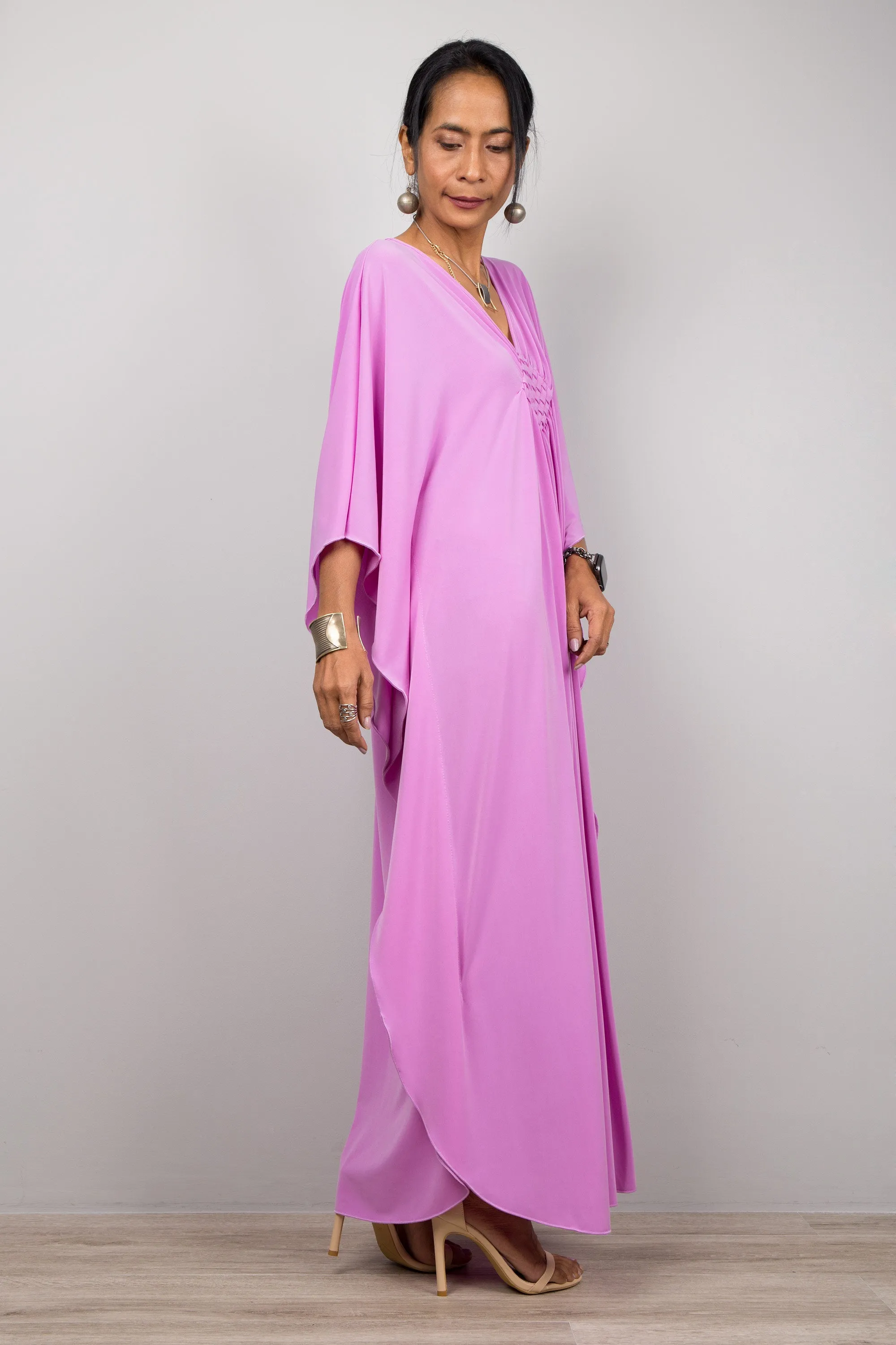 Small pink purple kaftan