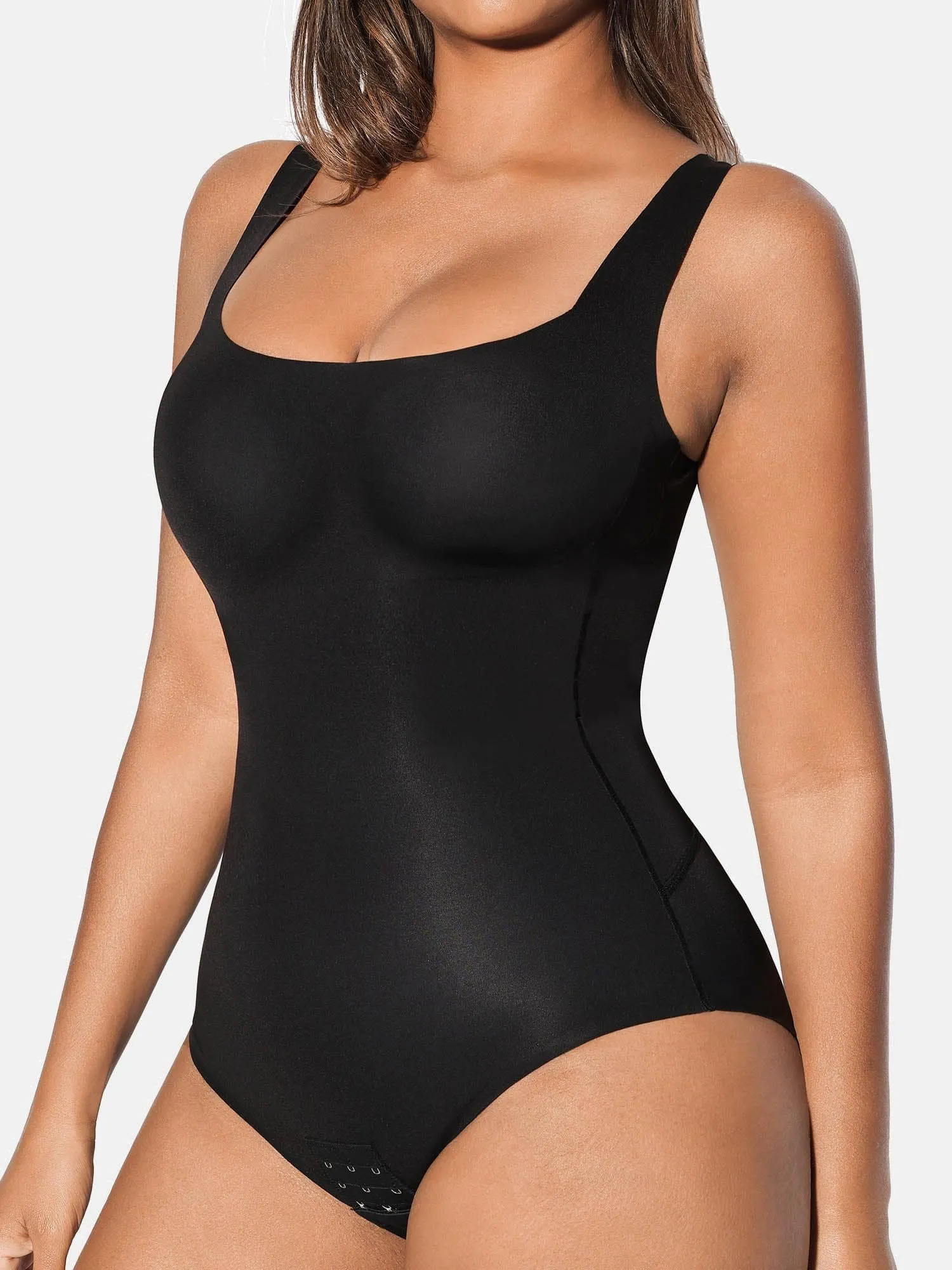 Smoothing Shapewear Scoopneck Tank Bodysuit