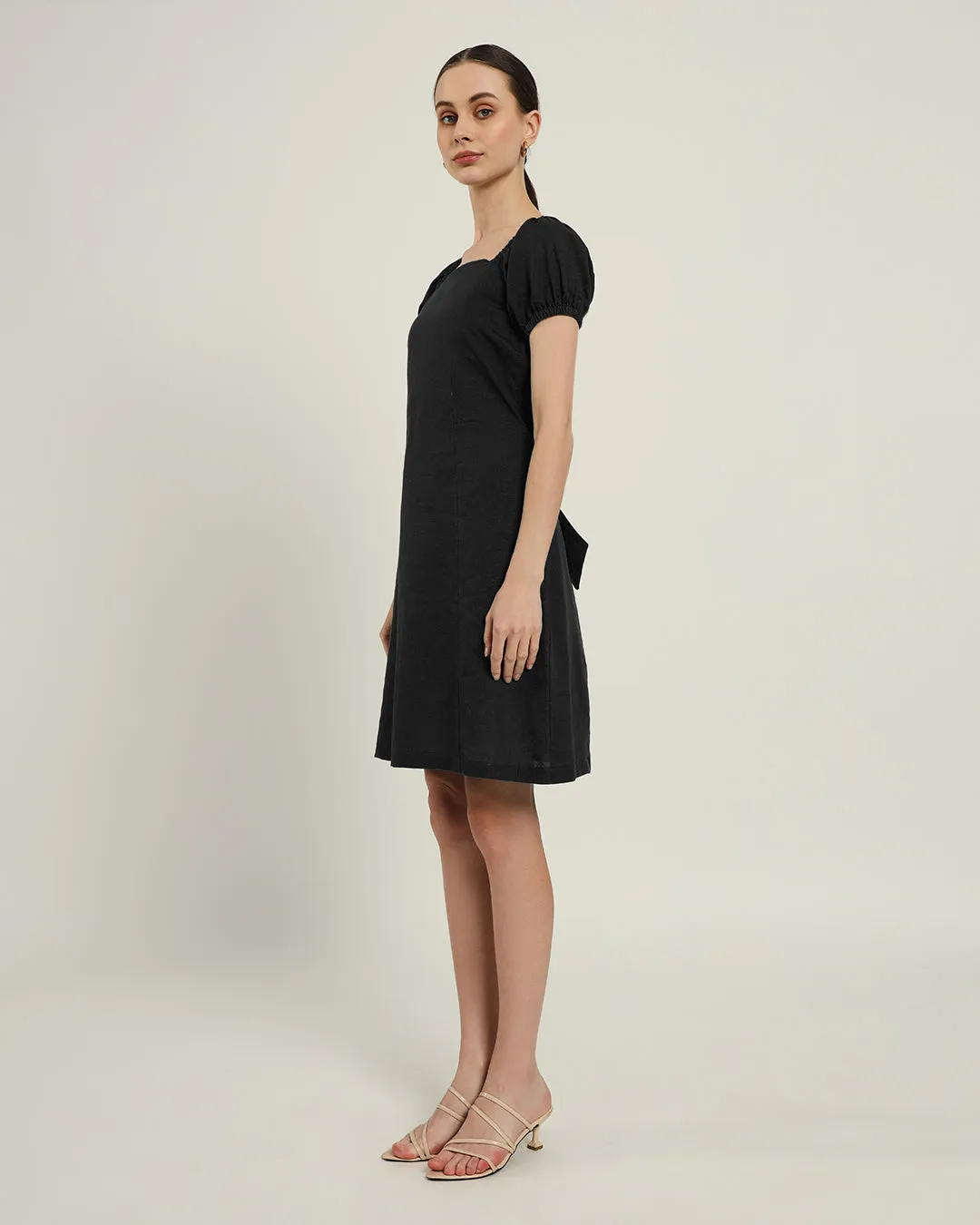 The Arar Noir Cotton Dress