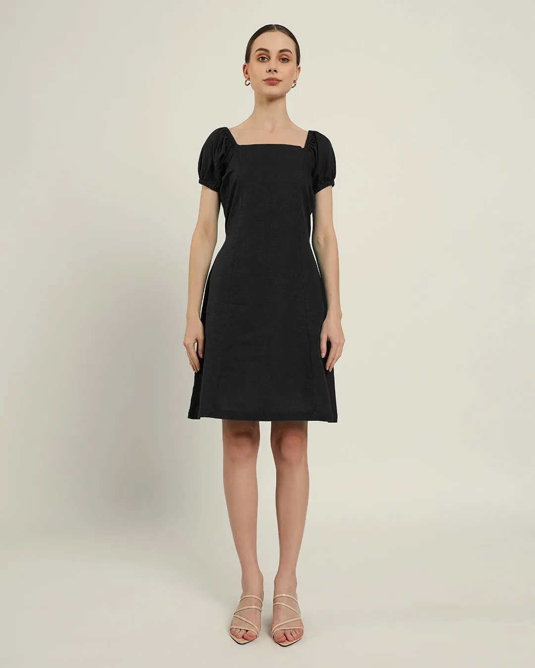 The Arar Noir Cotton Dress