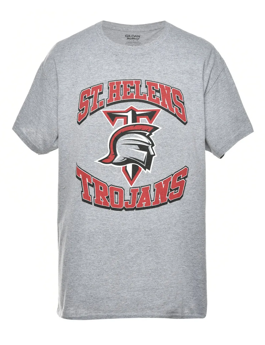 Trojans Printed T-shirt - L