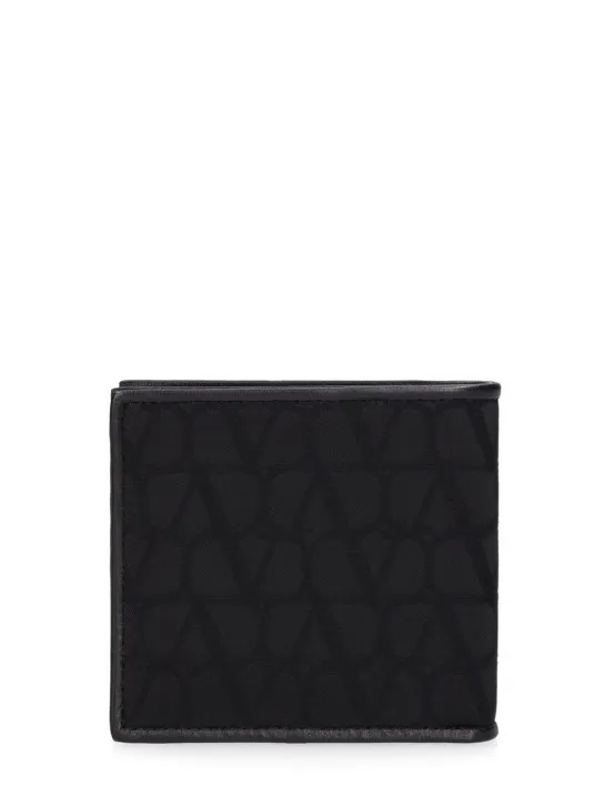 Valentino Garavani   Toile Iconographe bifold wallet 