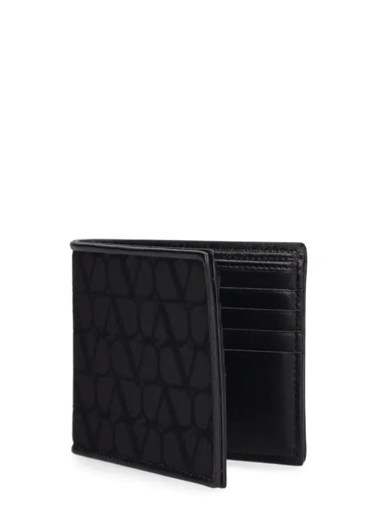 Valentino Garavani   Toile Iconographe bifold wallet 