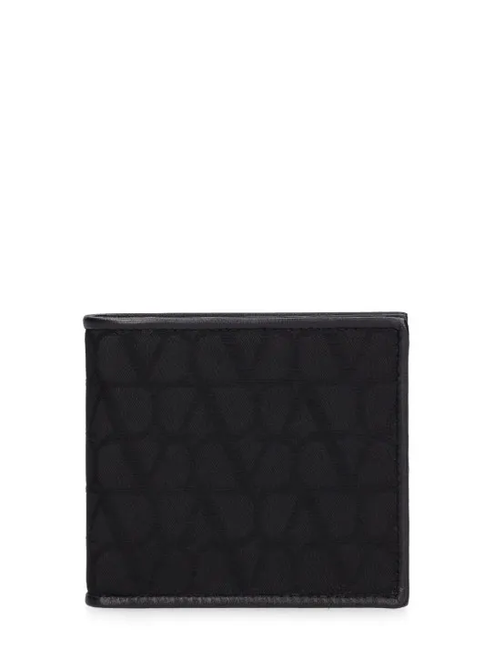 Valentino Garavani   Toile Iconographe bifold wallet 