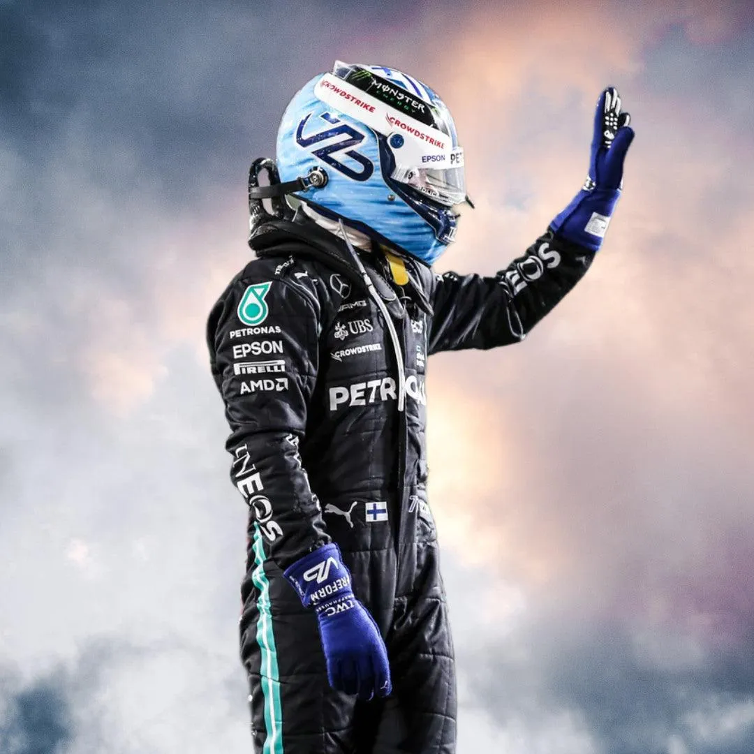 Valtteri Bottas 2021 Replica Mercedes-AMG Petronas F1 Team Race Suit