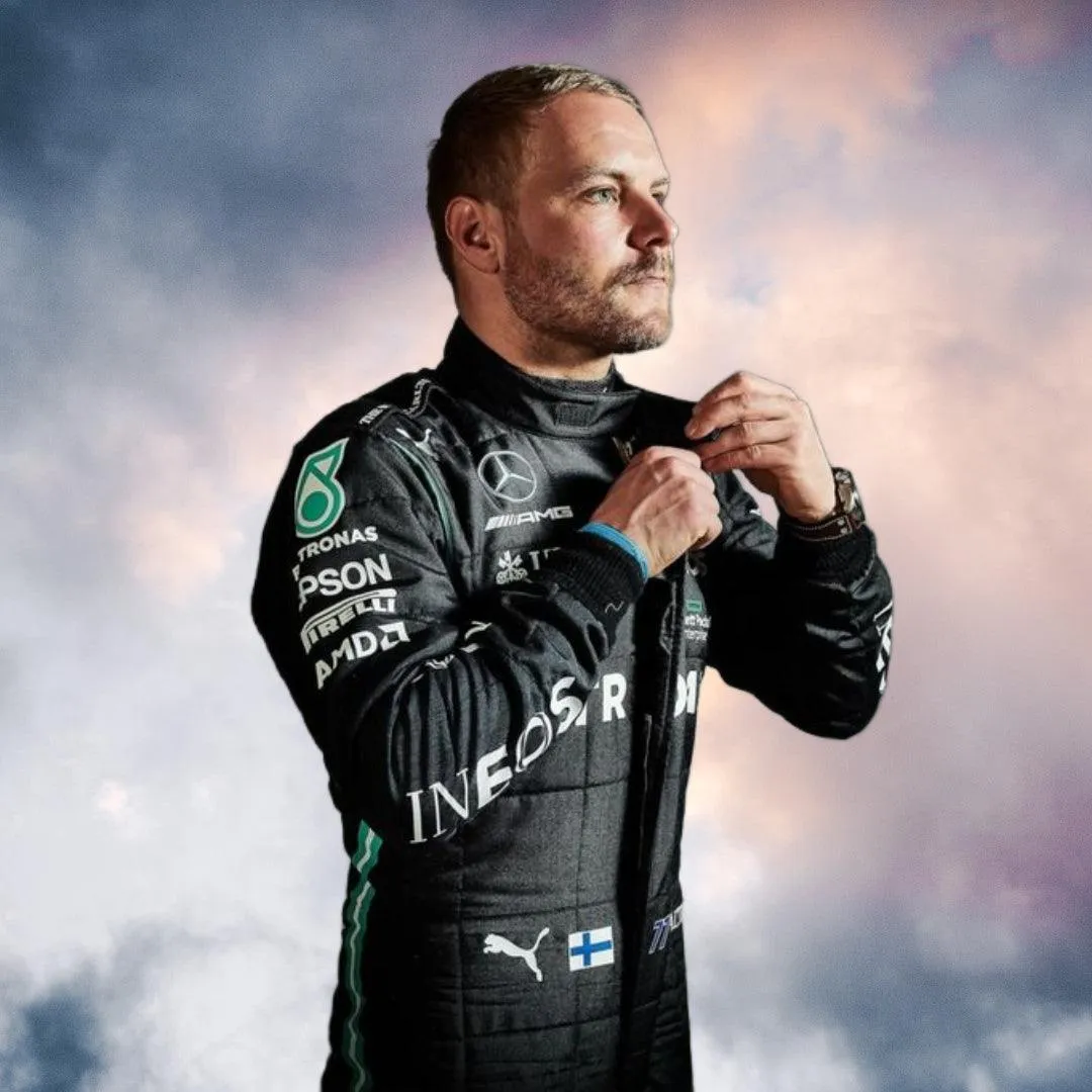 Valtteri Bottas 2021 Replica Mercedes-AMG Petronas F1 Team Race Suit