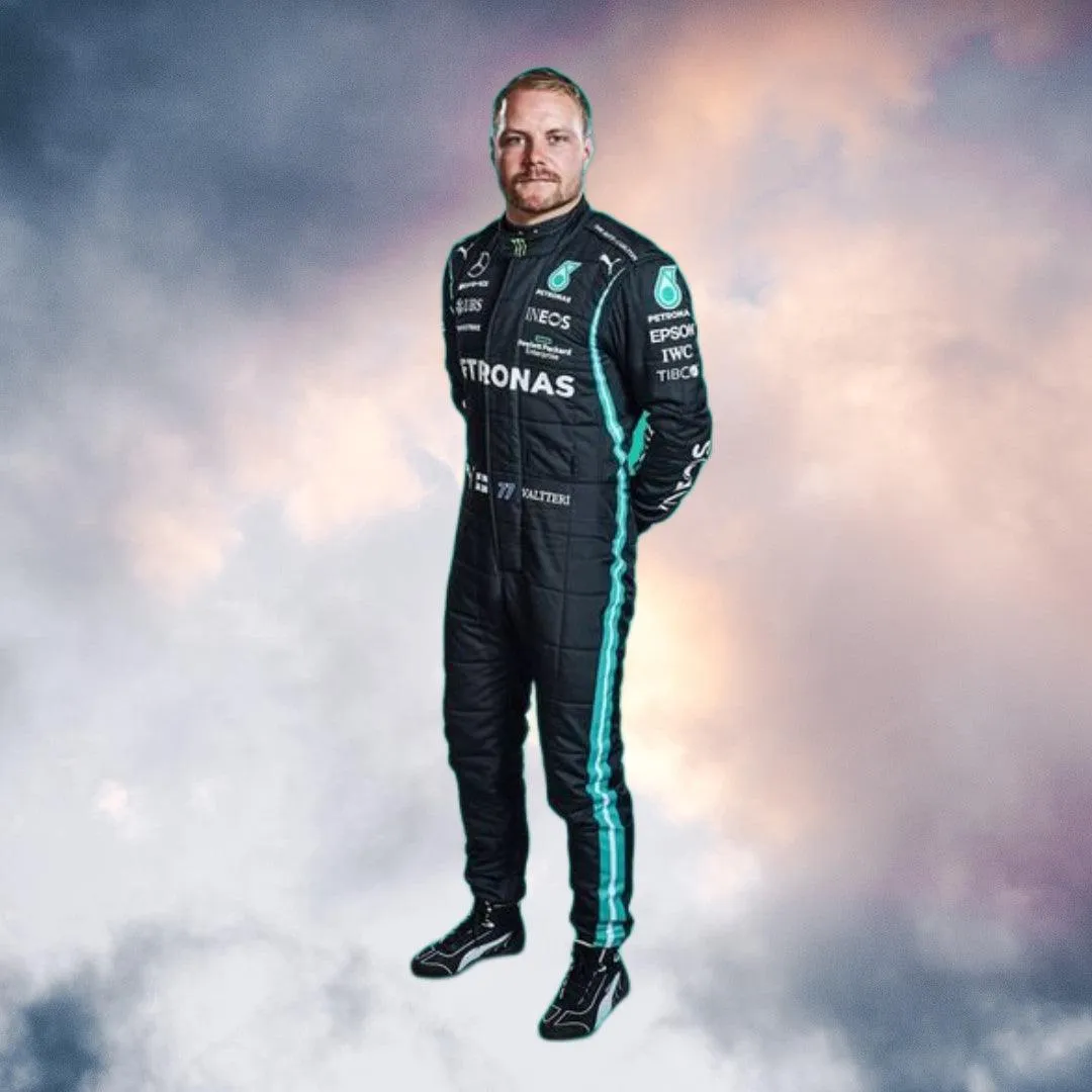 Valtteri Bottas 2021 Replica Mercedes-AMG Petronas F1 Team Race Suit