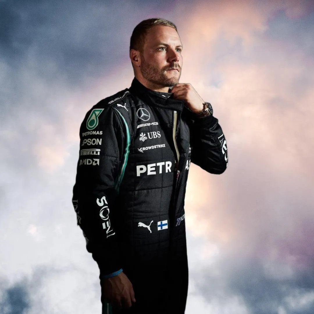 Valtteri Bottas 2021 Replica Mercedes-AMG Petronas F1 Team Race Suit