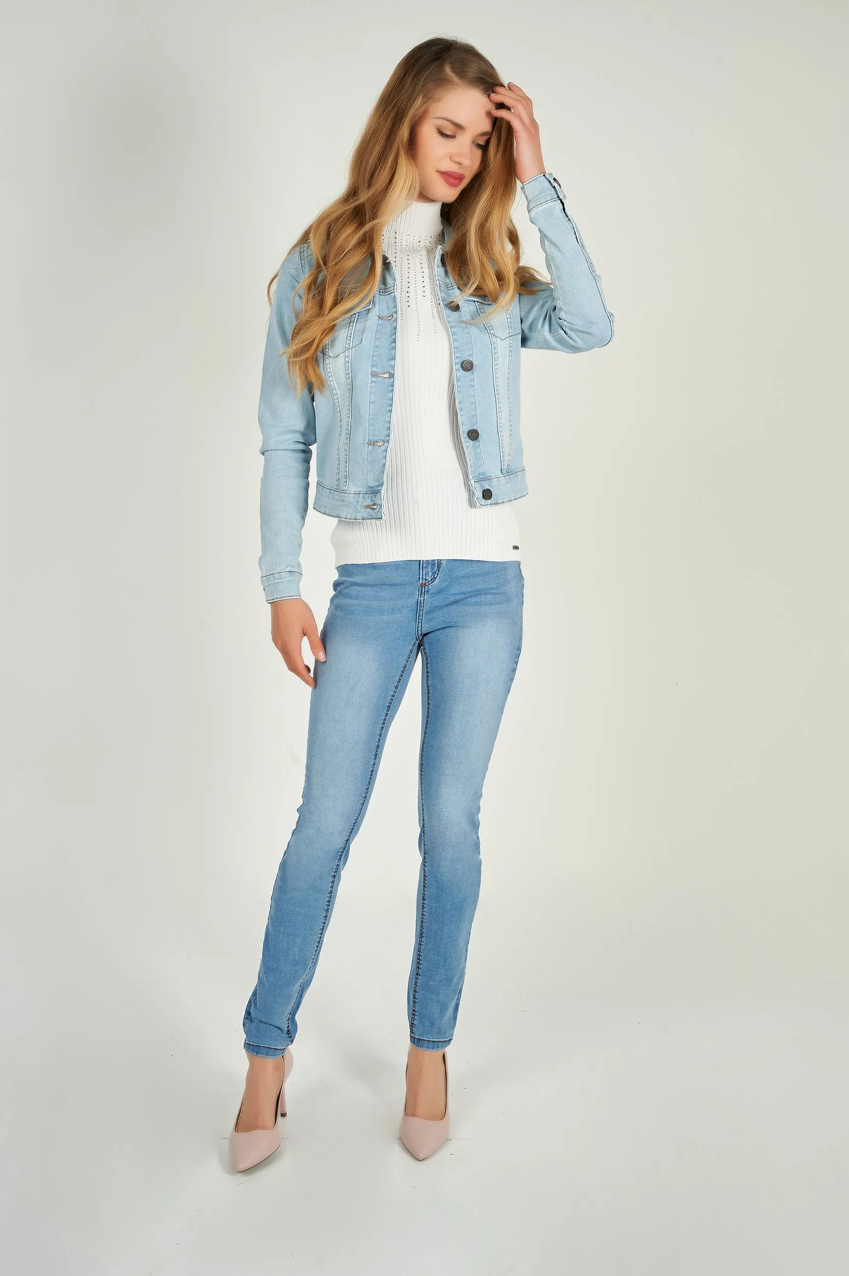 Veste en denim - DEBRA-V2 - (E-C8)