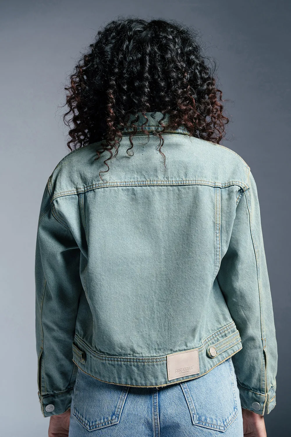 Vintage Fusion Denim Trucker Jacket