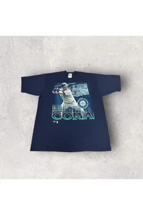 Vintage Pro Player 1997 Seattle Mariners Joey Cora Tee- XXL