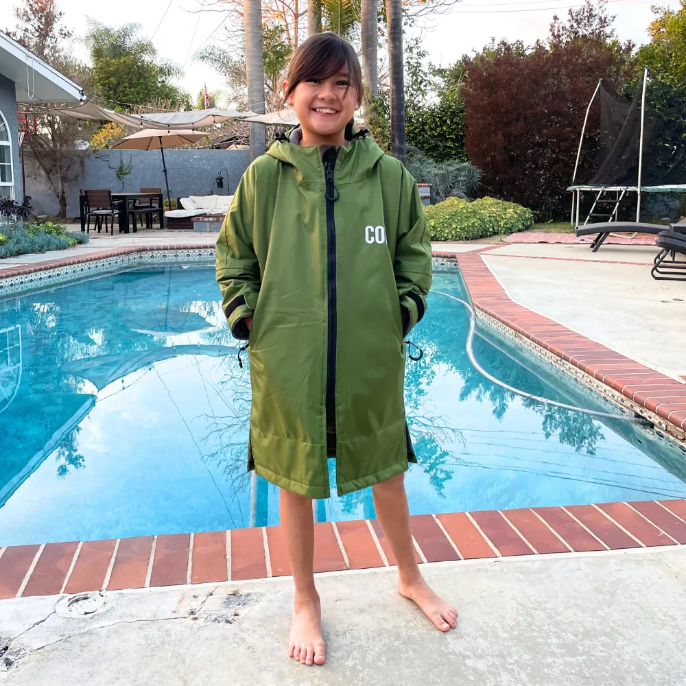 Waterproof Swim Parka (COR Green)