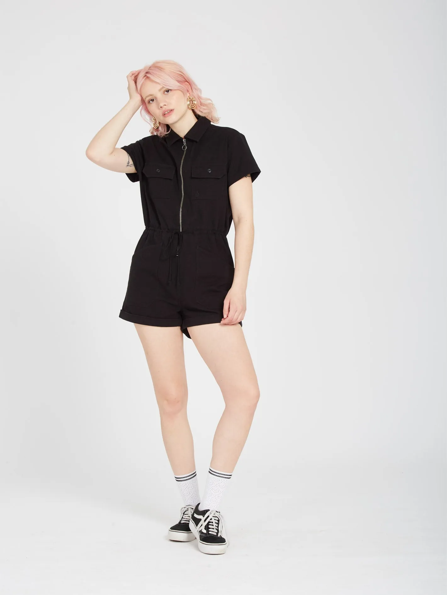 Wheelfrite Romper - BLACK