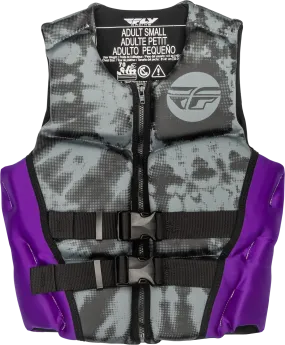 WMN'S NEOPRENE FLOTATION VEST PURPLE/GREY/BLACK XS