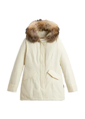 Woolrich Arctic Parka In Ramar Cloth Latte