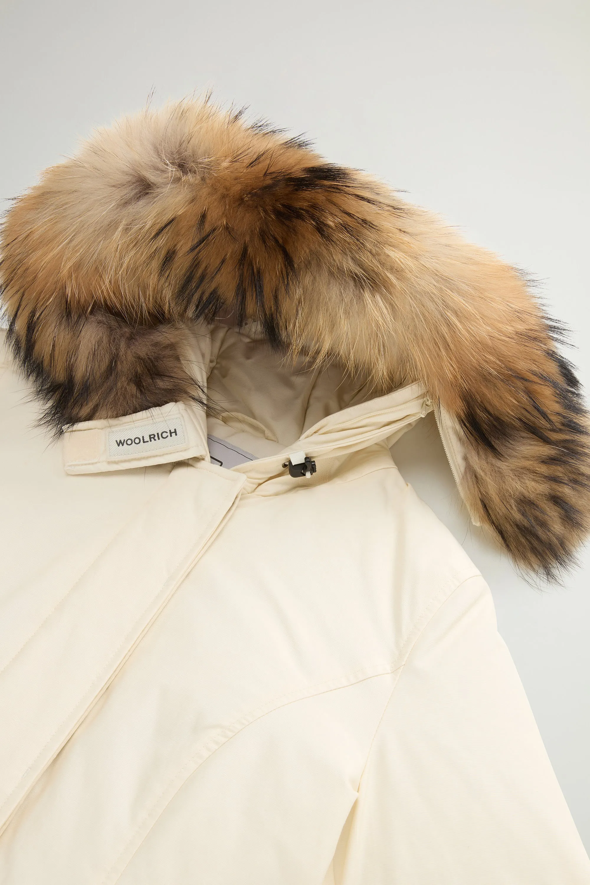 Woolrich Arctic Parka In Ramar Cloth Latte