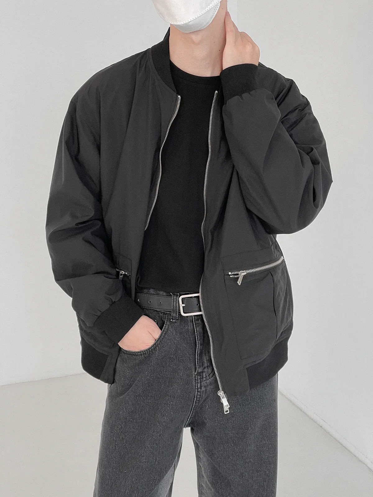 Zhou Essential Double Front Pocket Jacket